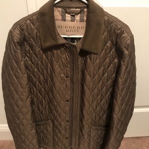 Burberry Brit men’s large beige jacket like new